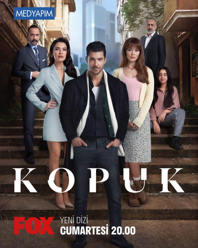 FOX’un yeni dizisi “Kopuk”un heyecanla beklenen afişi yayınlandı!